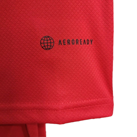 Kit Infantil Flamengo Treino 23/24 - Vermelho