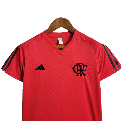 Kit Infantil Flamengo Treino 23/24 - Vermelho