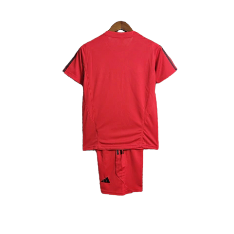 Kit Infantil Flamengo Treino 23/24 - Vermelho
