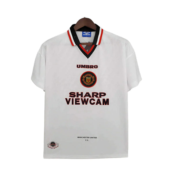 Camisa Manchester United Retrô 1996/1997 Branca