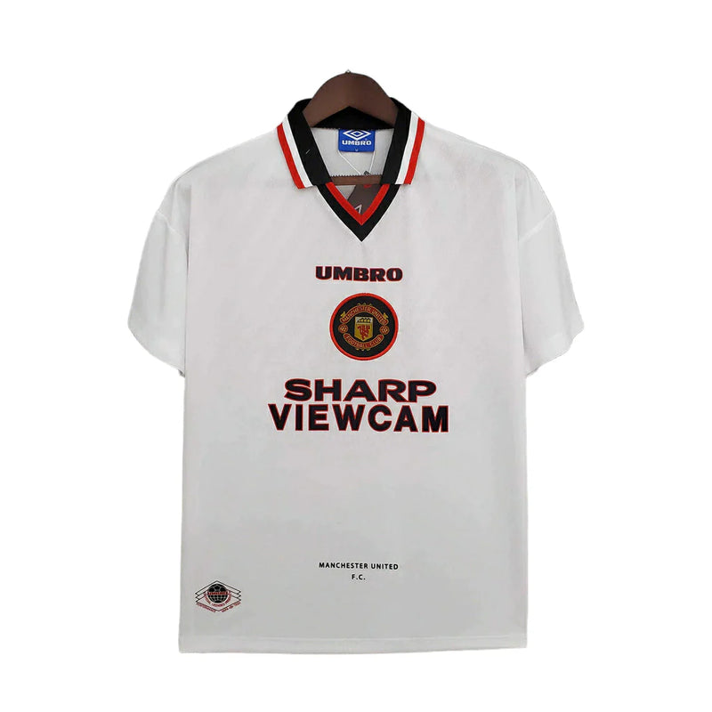 Camisa Manchester United Retrô 1996/1997 Branca