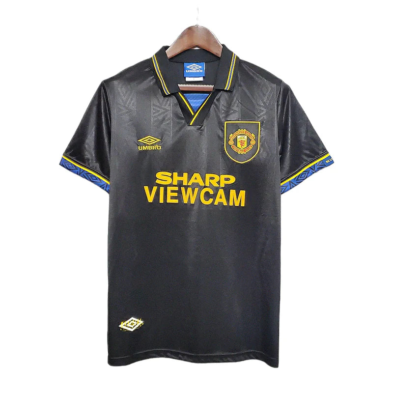 Camisa Manchester United Retrô 1993/1995 Preta