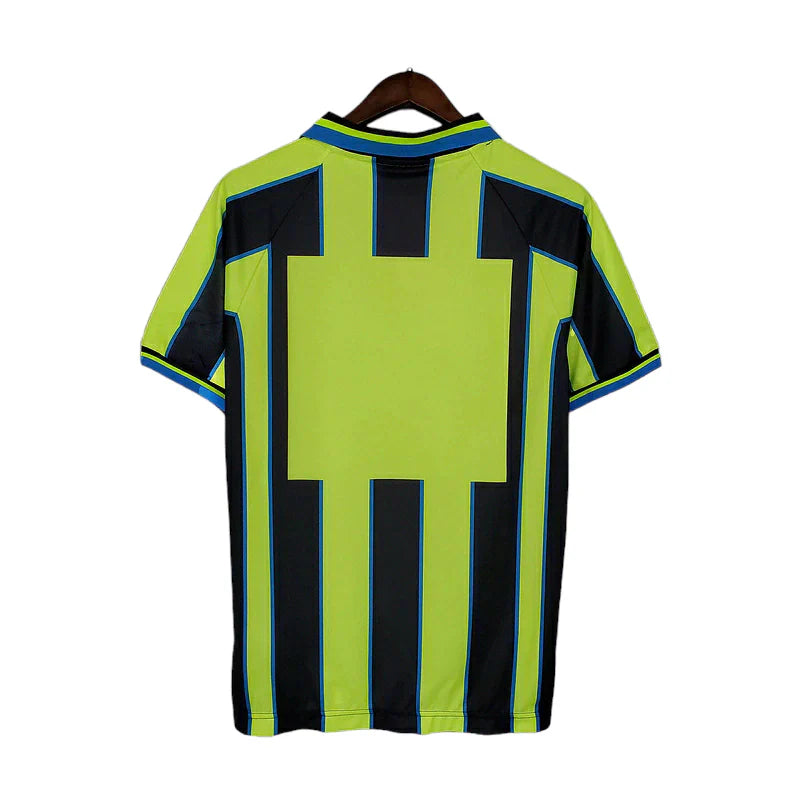 Camisa Manchester City Retrô 1998/1999 Amarela e Preta