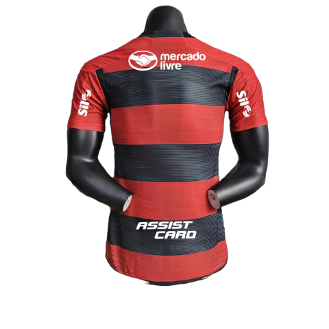 Camisa Flamengo Home  2023/24 Adidas Jogador Masculina Com Patrocínios