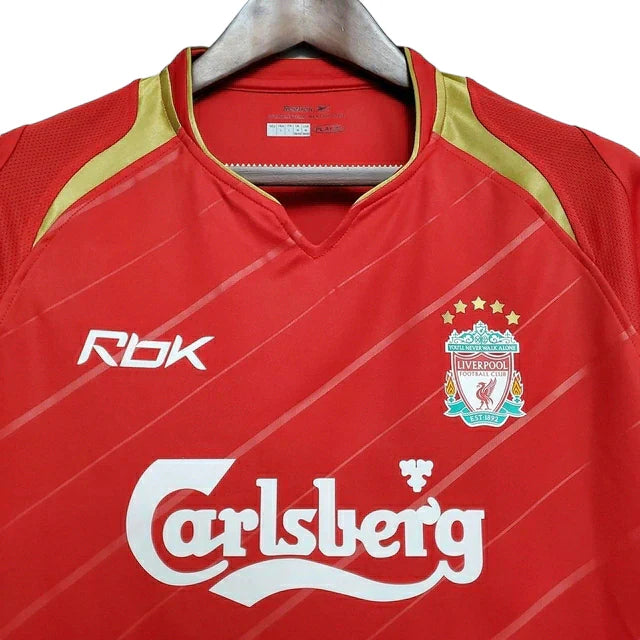 Camisa Liverpool Retrô 05/06 - Vermelha
