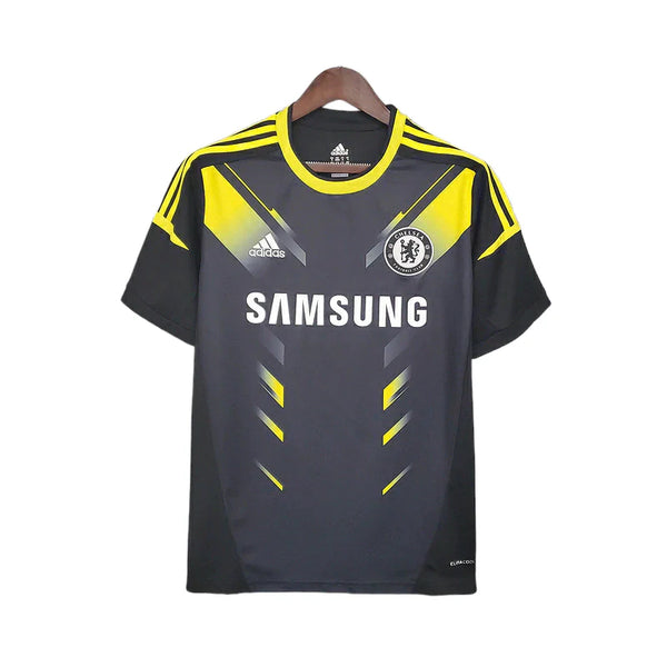 Camisa Chelsea Retrô 2012/2013 Preta com detalhes amarelo