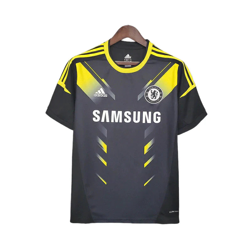 Camisa Chelsea Retrô 2012/2013 Preta com detalhes amarelo