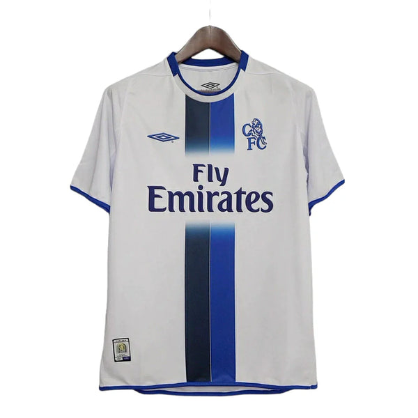 Camisa Chelsea Retrô 2003/2005 Azul e Branca
