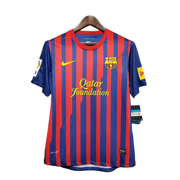 Camisa FC Barcelona Retrô 2011/2012 Azul e Grená