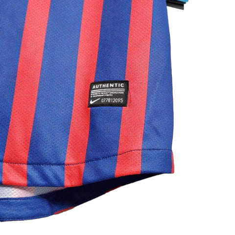 Camisa FC Barcelona Retrô 2011/2012 Azul e Grená