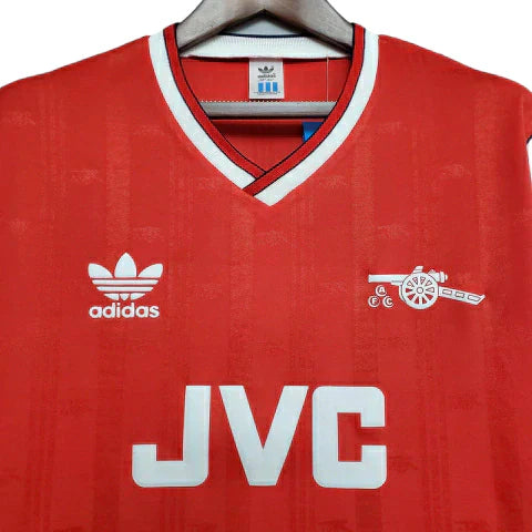 Camisa Arsenal Retrô 1988/1989 Vermelha