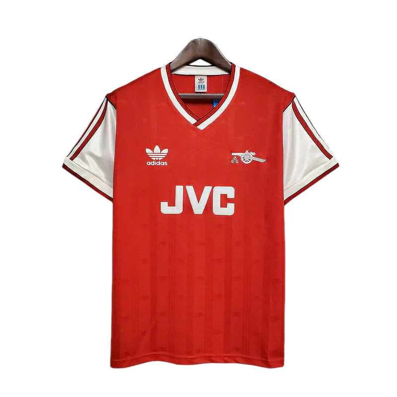 Camisa Arsenal Retrô 1988/1989 Vermelha