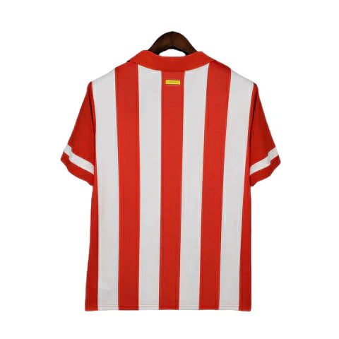 Camisa Atlético de Madrid Retrô 2013/2014 Branca e Vermelha