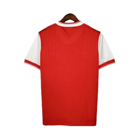 Camisa Arsenal Retrô 1983/1986 Vermelha e Branca