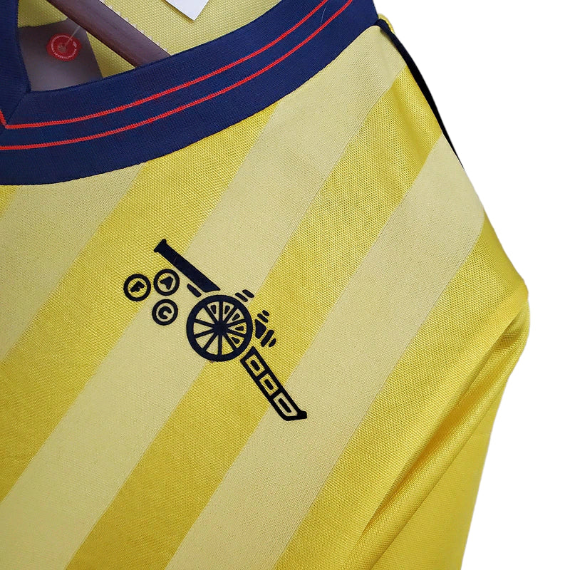 Camisa Arsenal Retrô 1983/1986 Amarela