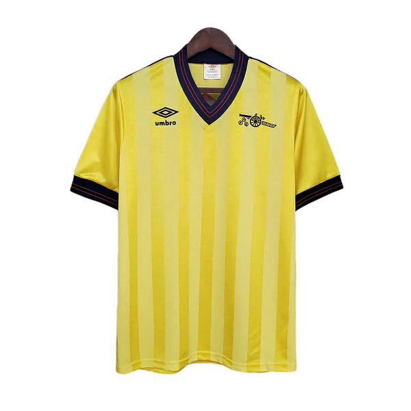Camisa Arsenal Retrô 1983/1986 Amarela