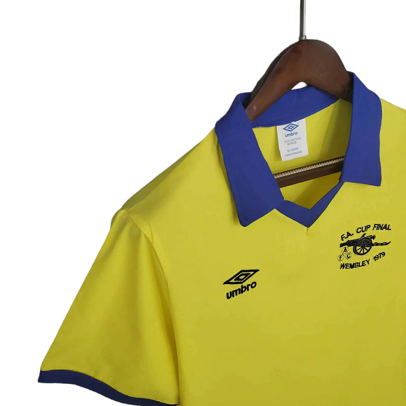 Camisa Arsenal Retrô 1971/1979 Amarela