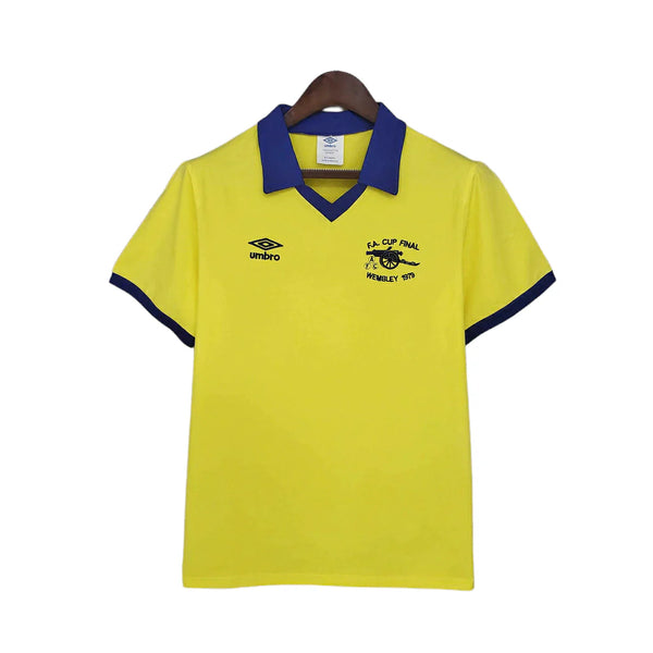 Camisa Arsenal Retrô 1971/1979 Amarela