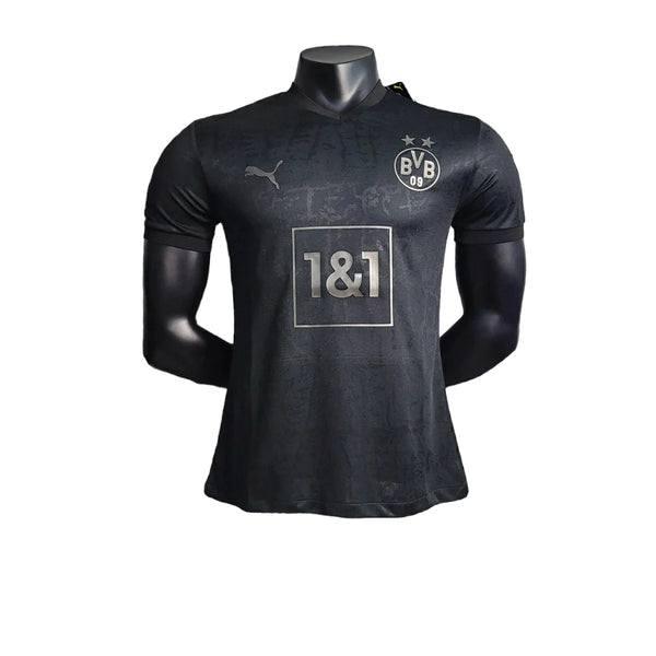Camisa Borussia Dortmund 23/24 - Jogador Masculina - Preta