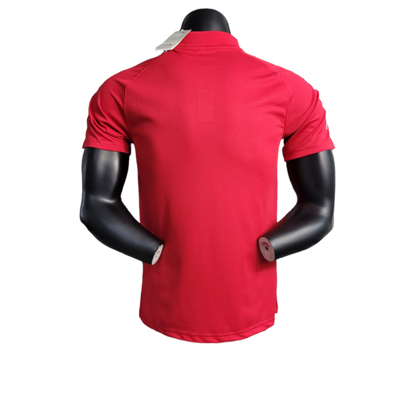Camisa São Paulo 23/24 polo - Torcedor Masculina - Vermelha