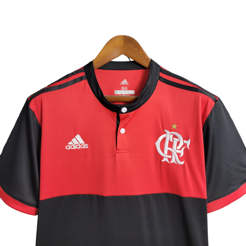 Camisa Oficial do Flamengo - 17/18 - Retro - Personalizável