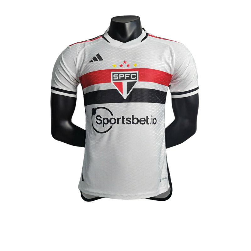 Camisa São Paulo I 23/24 - Jogador Masculina - Branca