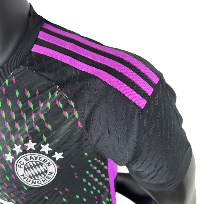 Camisa Bayern II 23/24 - Jogador Masculina - Preta