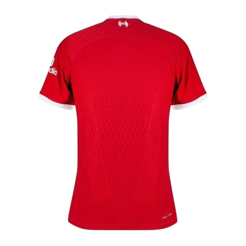 Camisa Liverpool I 23/24 - Torcedor Masculina - Vermelha com detalhes em branco