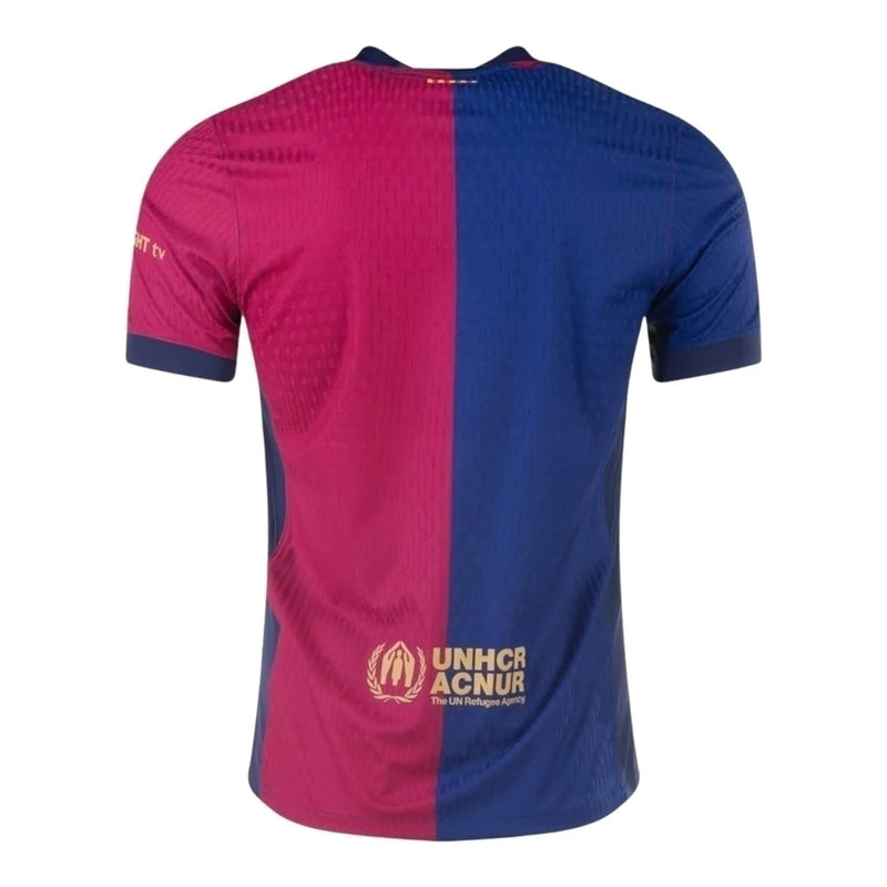 Camisa Barcelona I 24/25 - Torcedor Masculina - Azul e vermelha