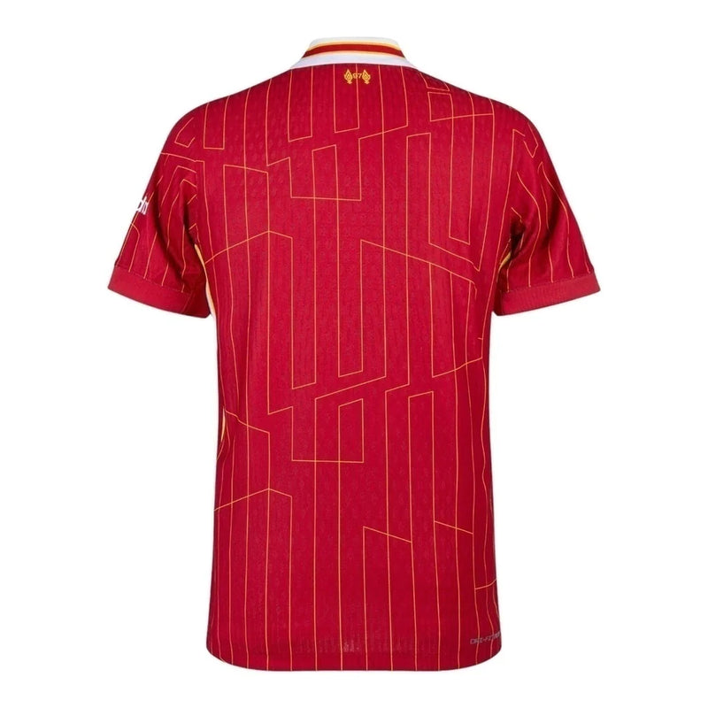 Camisa Liverpool Home 24/25 - Torcedor Masculina - Vermelha com detalhes em branco e amarelo