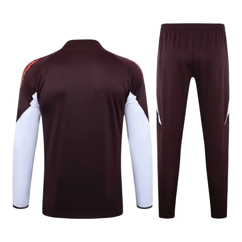 Conjunto Bayern de Munique 24/25 - Masculino - Vinho e branco