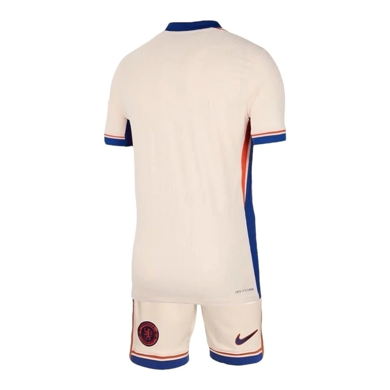 Kit Infantil Chelsea II 24/25 - Bege com detalhes em azul