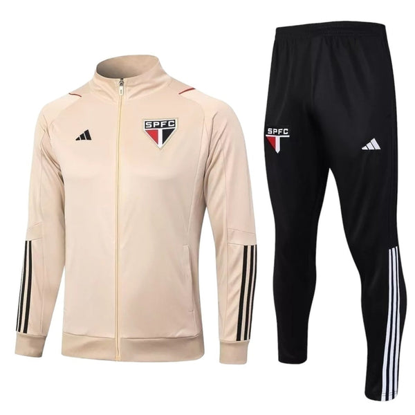 Conjunto São Paulo 23/24 - Masculino  - Bege