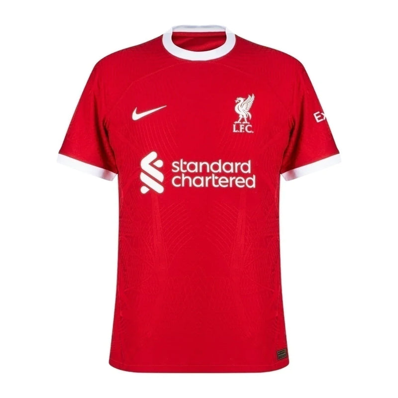Camisa Liverpool I 23/24 - Torcedor Masculina - Vermelha com detalhes em branco