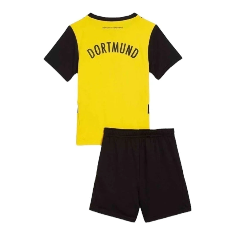 Kit Infantil Borussia Dortmund I 24/25 - Amarelo e preto