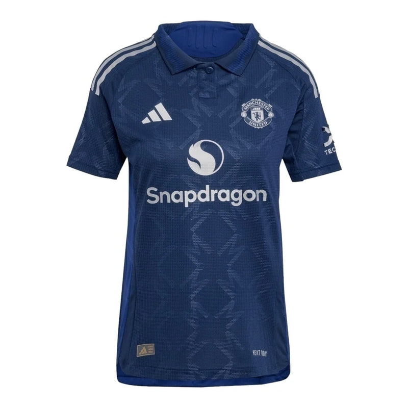 Camisa Manchester United II 24/25 - Torcedor Feminina - Azul