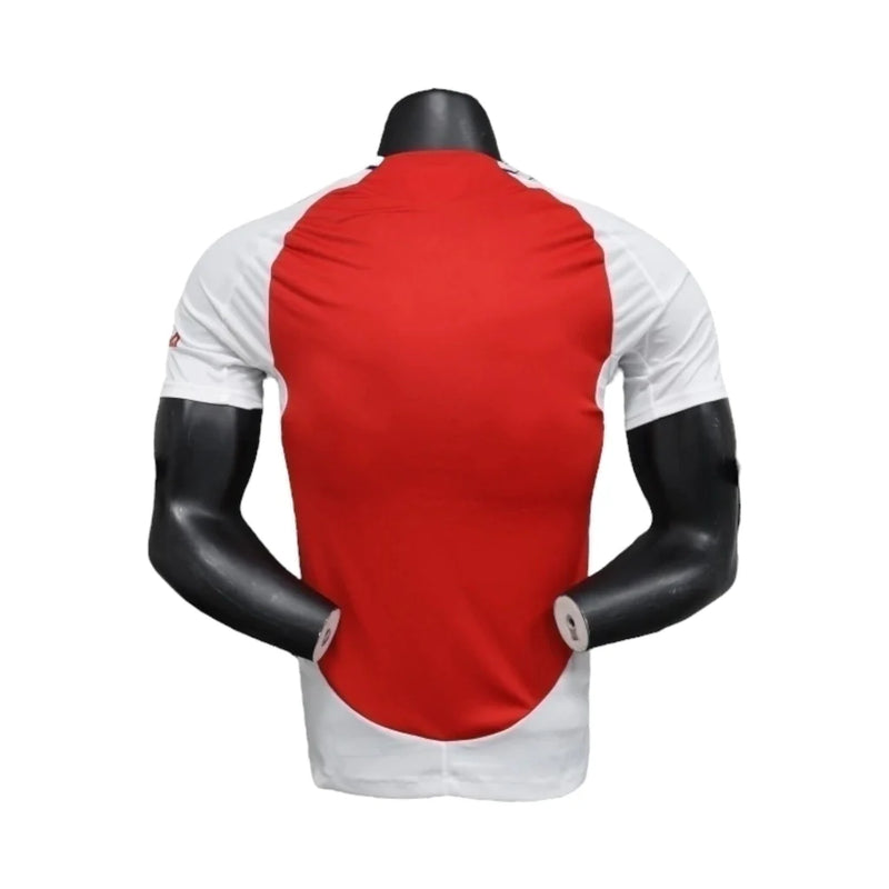 Camisa Arsenal I 24/25 - Jogador Masculina - Branca e vermelha