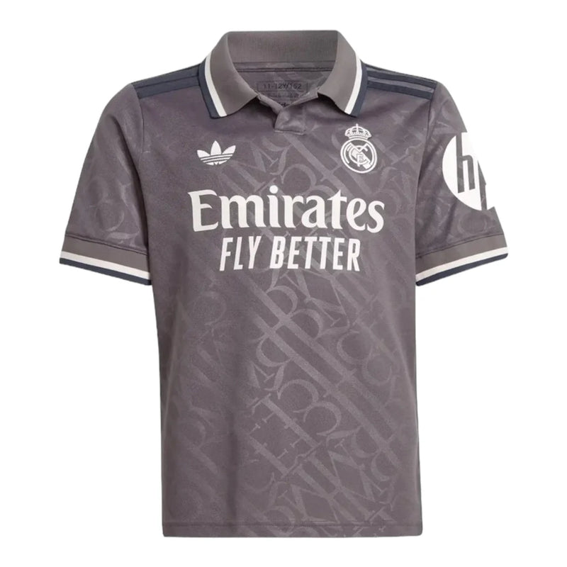 Kit Infantil Real Madrid III 24/25 - cINZA
