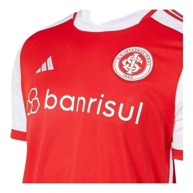 Camisa Internacional I 24/25 - Torcedor Masculina - Vermelha e branca