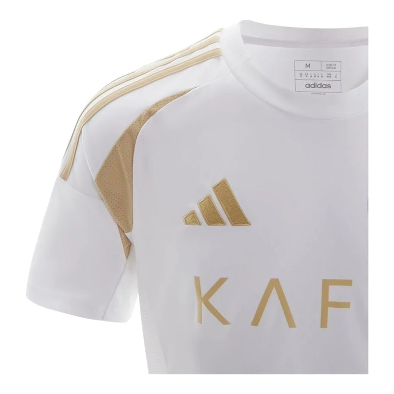 Camisa Al-Nassr III 24/25 - Torcedor Masculina - Branca com detalhes em dourado