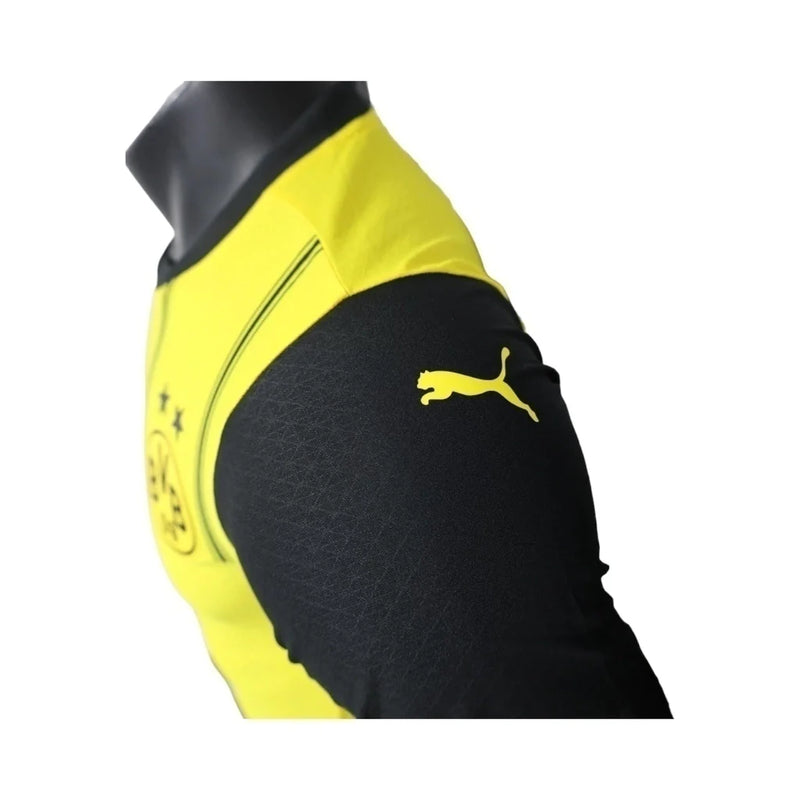 Camisa Borussia Dortmund I 24/25 - Jogador Masculina - Amarela e preta