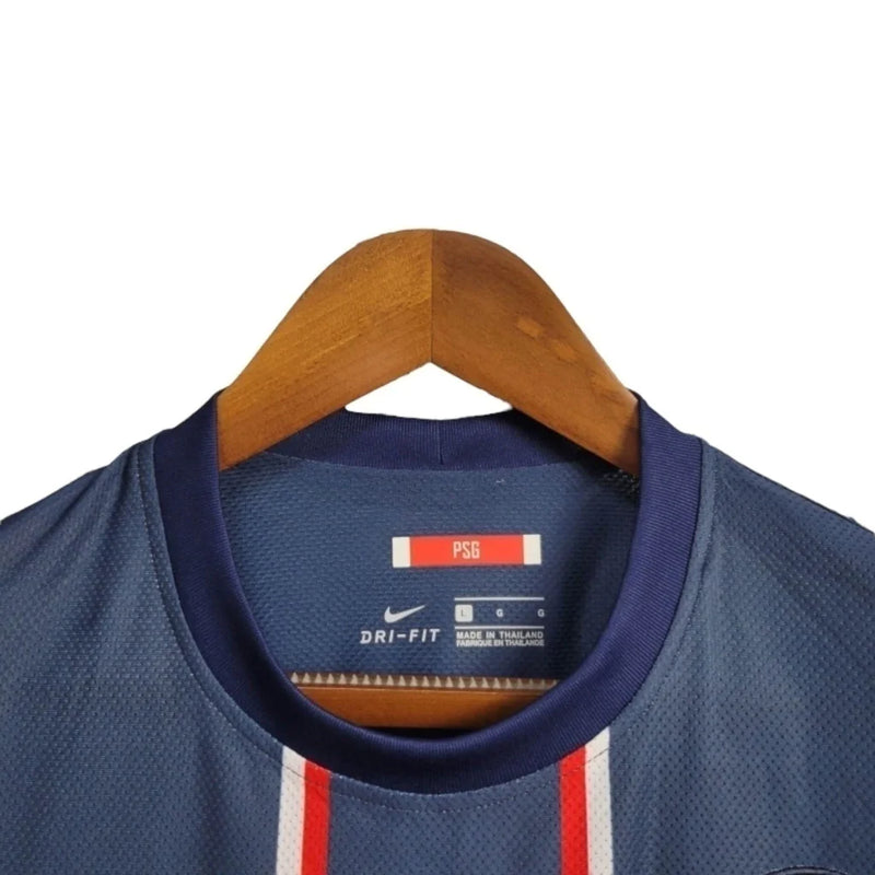 Camisa Retrô Paris Saint German I 2012/2013 - Azul com detalhes em vermelho e branco