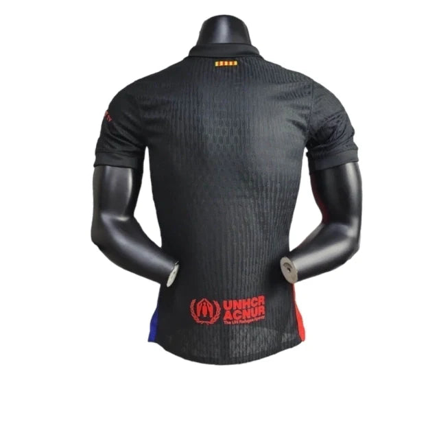 Camisa Barcelona Away 24/25 - Versão Jogador - Preto - Spotify
