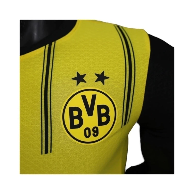 Camisa Borussia Dortmund I 24/25 - Jogador Masculina - Amarela e preta
