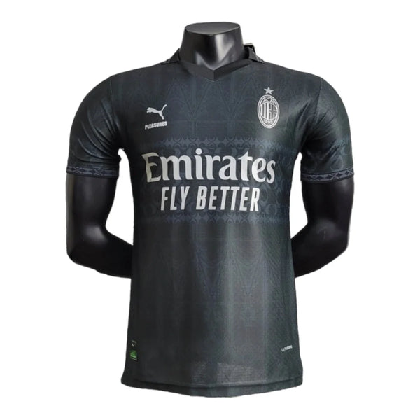 Camisa AC Milan Fourth 24/25 - Jogador  Masculina - Preta