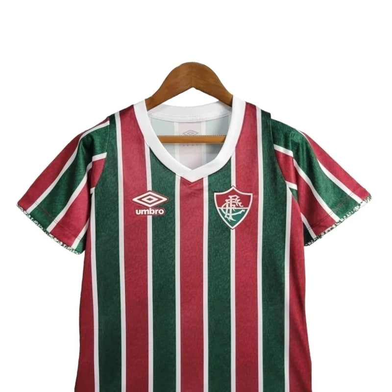 Camisa Fluminense Home 24/25 - Torcedor  Feminina - Verde e vermelha
