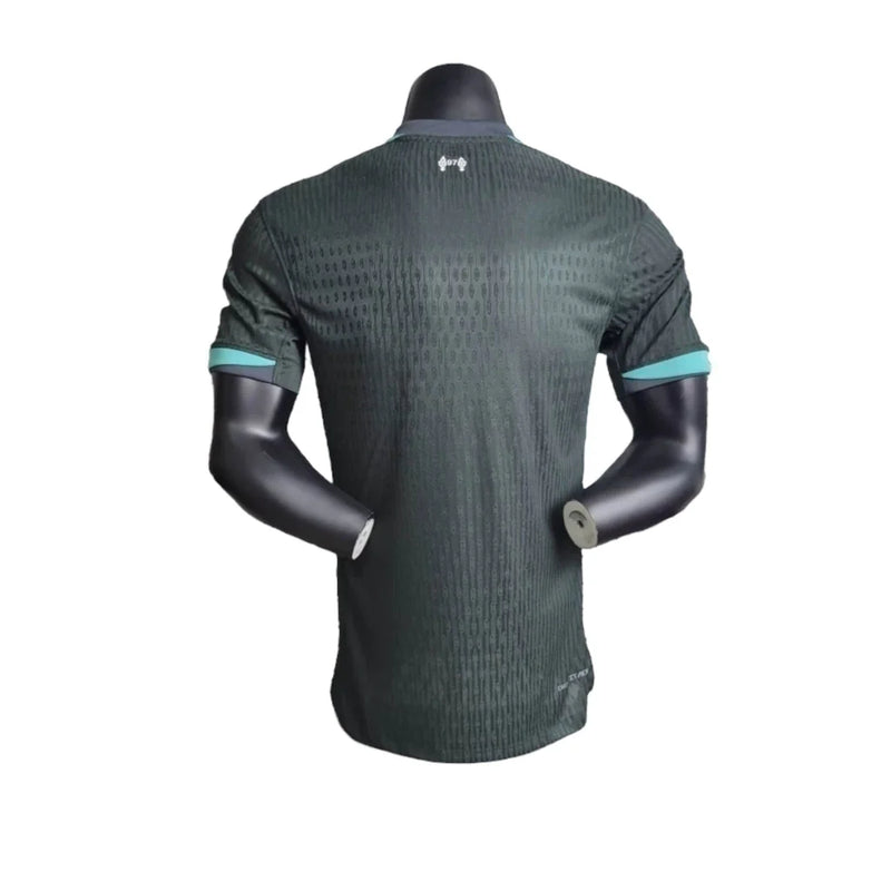 Camisa Liverpool II 24/25 - Jogador Masculina - Verde com detalhes em azul