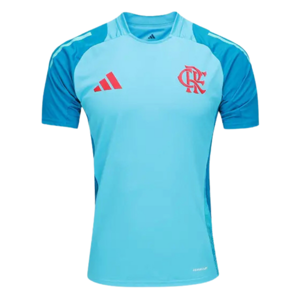 Camiseta Treino CR Flamengo Tiro 25/26 - Azul Ciano